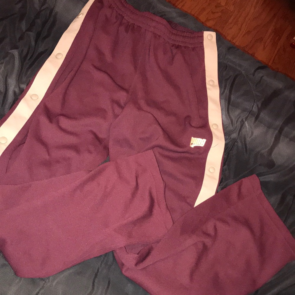 Puma snap up sweats
